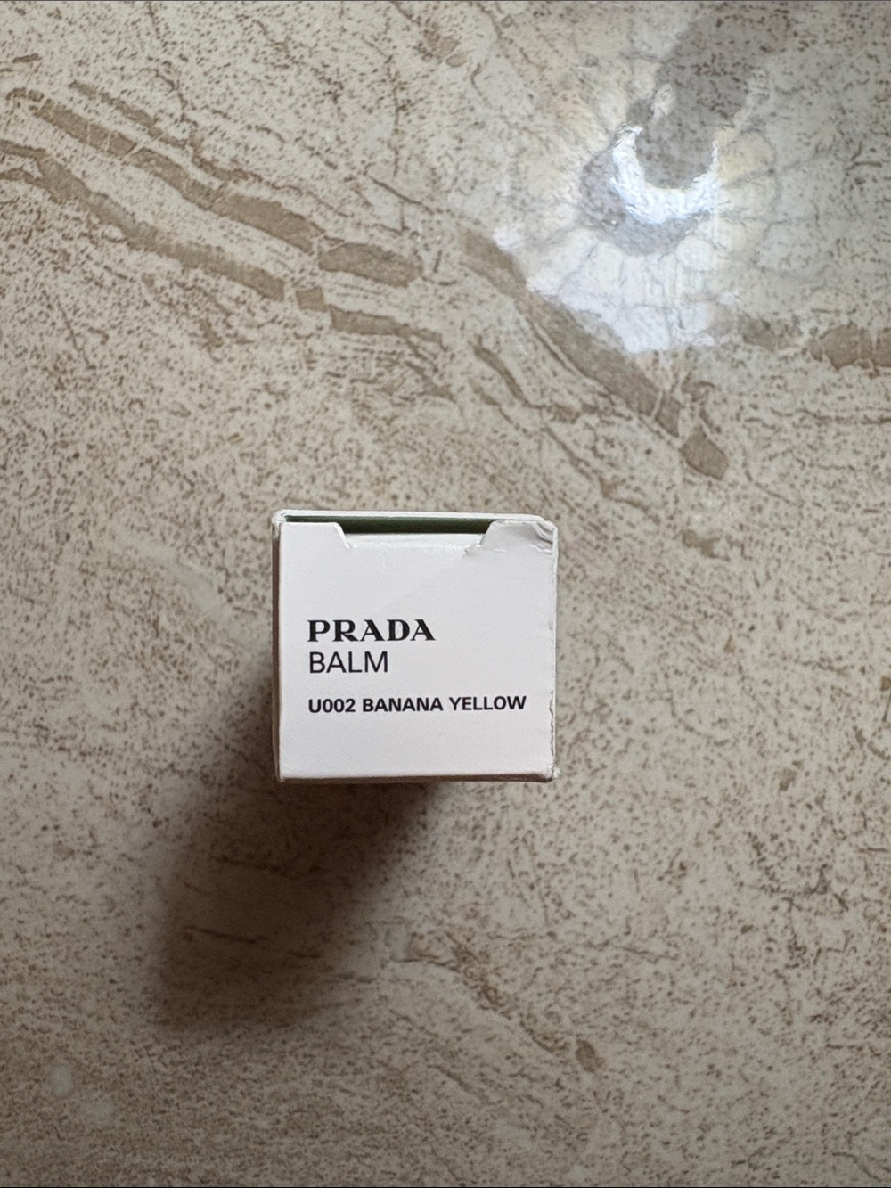Prada Mini Lip Balm in Mint Green and Soft Pink Box - Picture 2 of 6